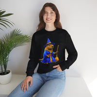Wizard Capybara in Magic Robe Unisex Sweatshirt