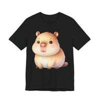 Cute Chibi Capybara Pastel Art Unisex T-Shirt