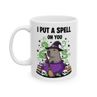 Capybara Put a Spell on You Ceramic Mug