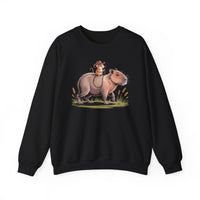 Capybara And Cowboy Mouse Adventure Unisex Sweatshirt