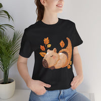 Thanksgiving Capybara Harvest Vibes Unisex T-Shirt