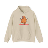 Yoga Capybara Meditation Pose Unisex Hoodie
