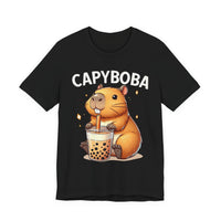 Boba Time with Capy Unisex T-Shirt