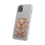 Bubble Tea Bliss with Capy Phone Case