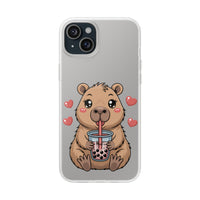 Bubble Tea Bliss with Capy Phone Case