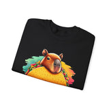 Tacobara Funny Capybara Taco Design Unisex Sweatshirt