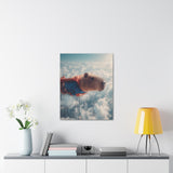 Capy of Steel Canvas Print