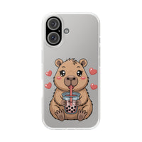 Bubble Tea Bliss with Capy Phone Case