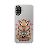 Bubble Tea Bliss with Capy Phone Case