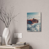 Capy of Steel Canvas Print
