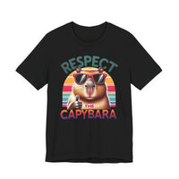 Capybara Respect Vibes Classic Unisex T-Shirt