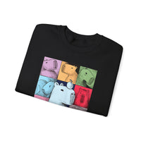 Funny Capybara Rodent Music Tour Vibes Unisex Sweatshirt