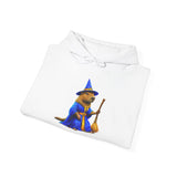 Wizard Capybara in Magic Robe Unisex Hoodie