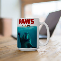 Capybara Paws Parody Ceramic Mug
