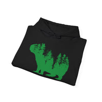 Nature Capybara Forest Silhouette Unisex Hoodie