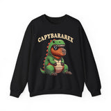 Capybara Rex Dinosaur Costume Design Unisex Sweatshirt