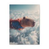 Capy of Steel Canvas Print