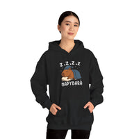 Napybara Funny Sleeping Capybara Design Unisex Hoodie