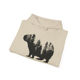 Nature Capybara Forest Silhouette Unisex Hoodie