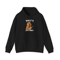 Whats Capyning Capybara Meme Unisex Hoodie