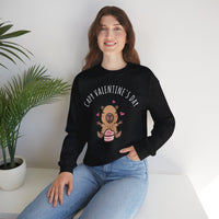Capybara Valentine’s Day Love Design Unisex Sweatshirt
