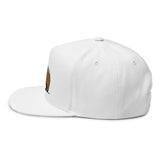 Minimal Capybara Outline Snapback Hat