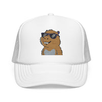 Capybara with Shades Trucker Hat