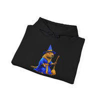 Wizard Capybara in Magic Robe Unisex Hoodie