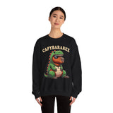 Capybara Rex Dinosaur Costume Design Unisex Sweatshirt