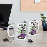 Capybara Put a Spell on You Ceramic Mug