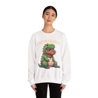 Capybara Rex Dinosaur Costume Design Unisex Sweatshirt