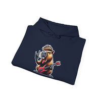 Stylish Capybara with Sunglasses and Boba Unisex Hoodie