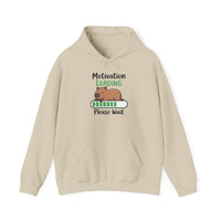 Funny Capybara Motivation Loading Please Wait Unisex Hoodie