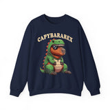 Capybara Rex Dinosaur Costume Design Unisex Sweatshirt