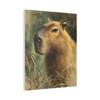 Majestic Capybara Portrait Canvas