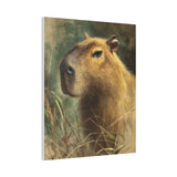 Majestic Capybara Portrait Canvas