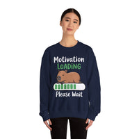 Funny Capybara Motivation Loading Please Wait Unisex Sweatshirt