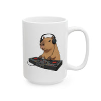 DJ Capy on the Mix Ceramic Mug