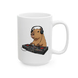 DJ Capy on the Mix Ceramic Mug