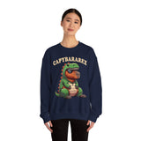 Capybara Rex Dinosaur Costume Design Unisex Sweatshirt