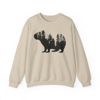 Nature Capybara Forest Silhouette Unisex Sweatshirt