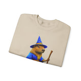 Wizard Capybara in Magic Robe Unisex Sweatshirt