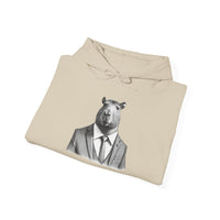 Business Capybara in Suit and Tie Unisex Hoodie