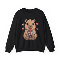 Bubble Tea Bliss with Capy Unisex Sweatshirt