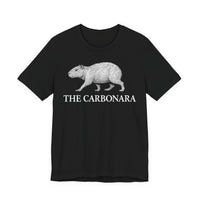 The Carbonara Capybara Unisex T-Shirt