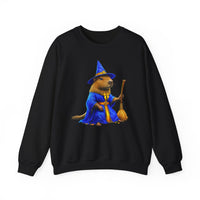 Wizard Capybara in Magic Robe Unisex Sweatshirt