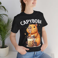 Boba Time with Capy Unisex T-Shirt