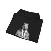 Business Capybara in Suit and Tie Unisex Hoodie
