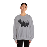 Nature Capybara Forest Silhouette Unisex Sweatshirt