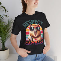 Capybara Respect Vibes Classic Unisex T-Shirt